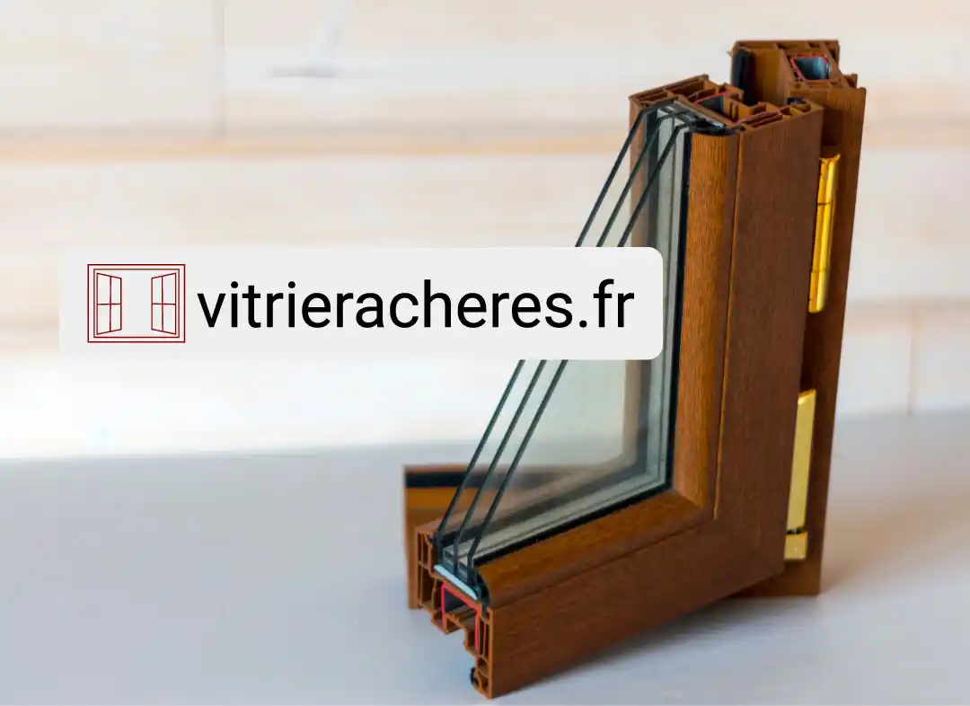 Installation de fenêtre en bois sur mesure Achères